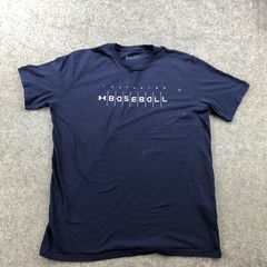 Under Armour Shirt Mens XL Blue Crew Neck Baseball Loose Gym Casual Workout
