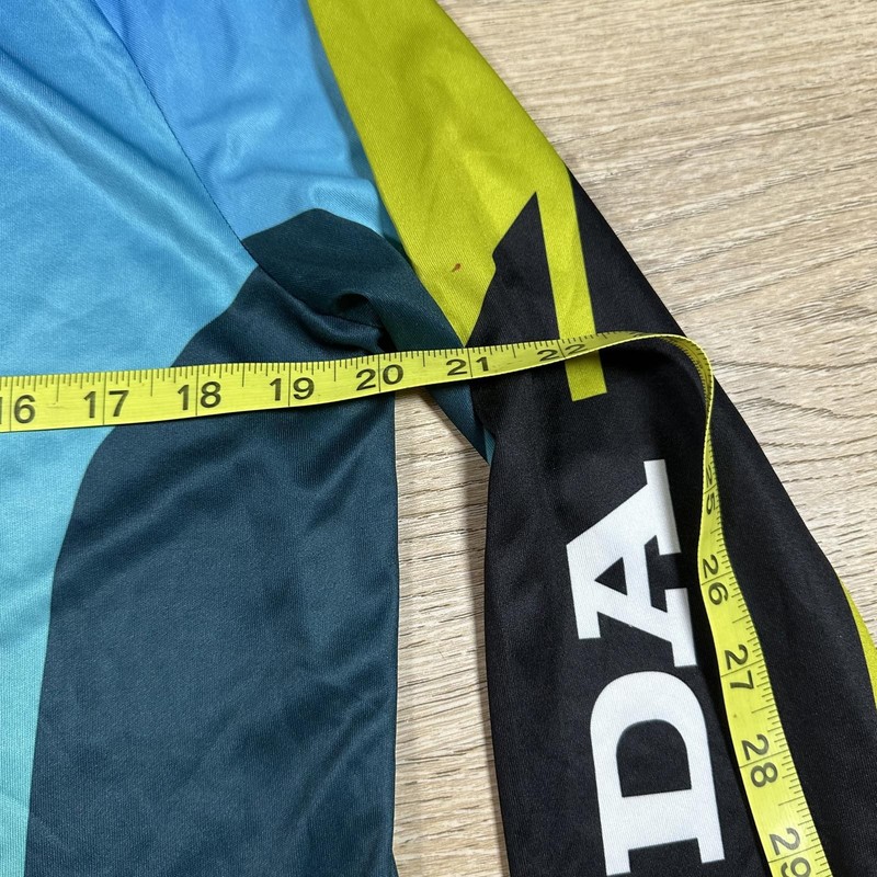 Fox Racing BMX Jersey M Blue Green Yellow Honda Supreme gallery