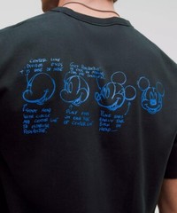 DISNEY X LULULEMON COTTON JERSEY T-SHIRT MICKEY MOUSE NAVY XS~S~M~L~XL~XXL~NWT
