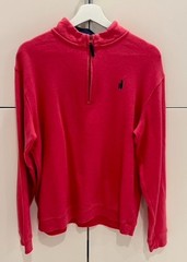 Johnnie-O Sully Quarter Zip Pullover Men’s Medium Pink Boca Raton Resort & Club