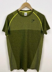 GYMSHARK DEVANT SEAMLESS Phantom Elite Shirt David Laid Men’s Size M