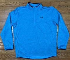 Under Armour 1/4 Zip Loose-fit Fleece-lined Athletic Casual Pullover Men’s XL