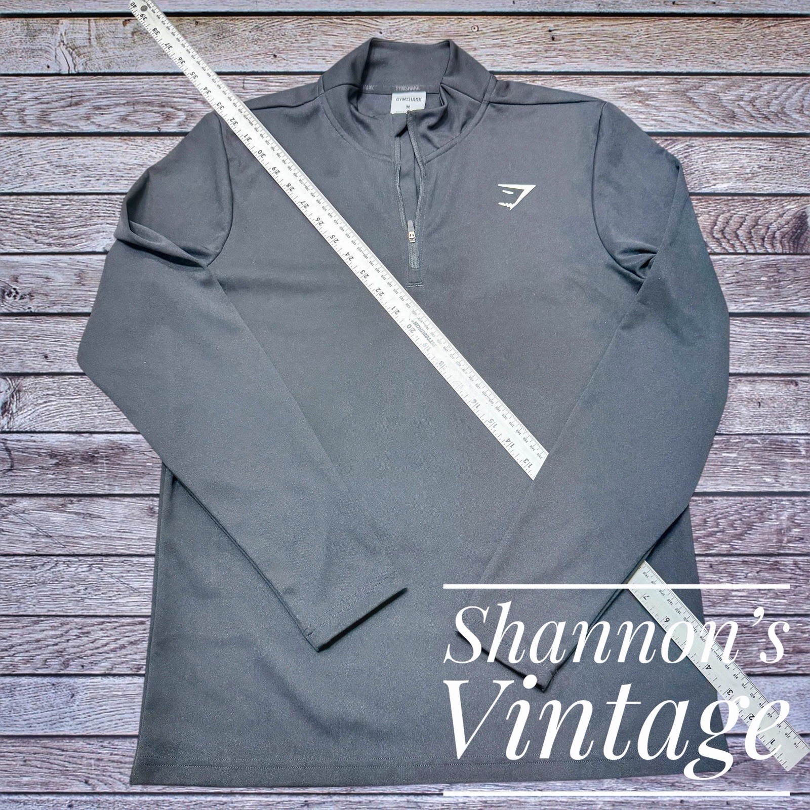 Gymshark Arrival Contrast Men’s Sz Medium 1/4 Zip Performance Pullover A47 gallery