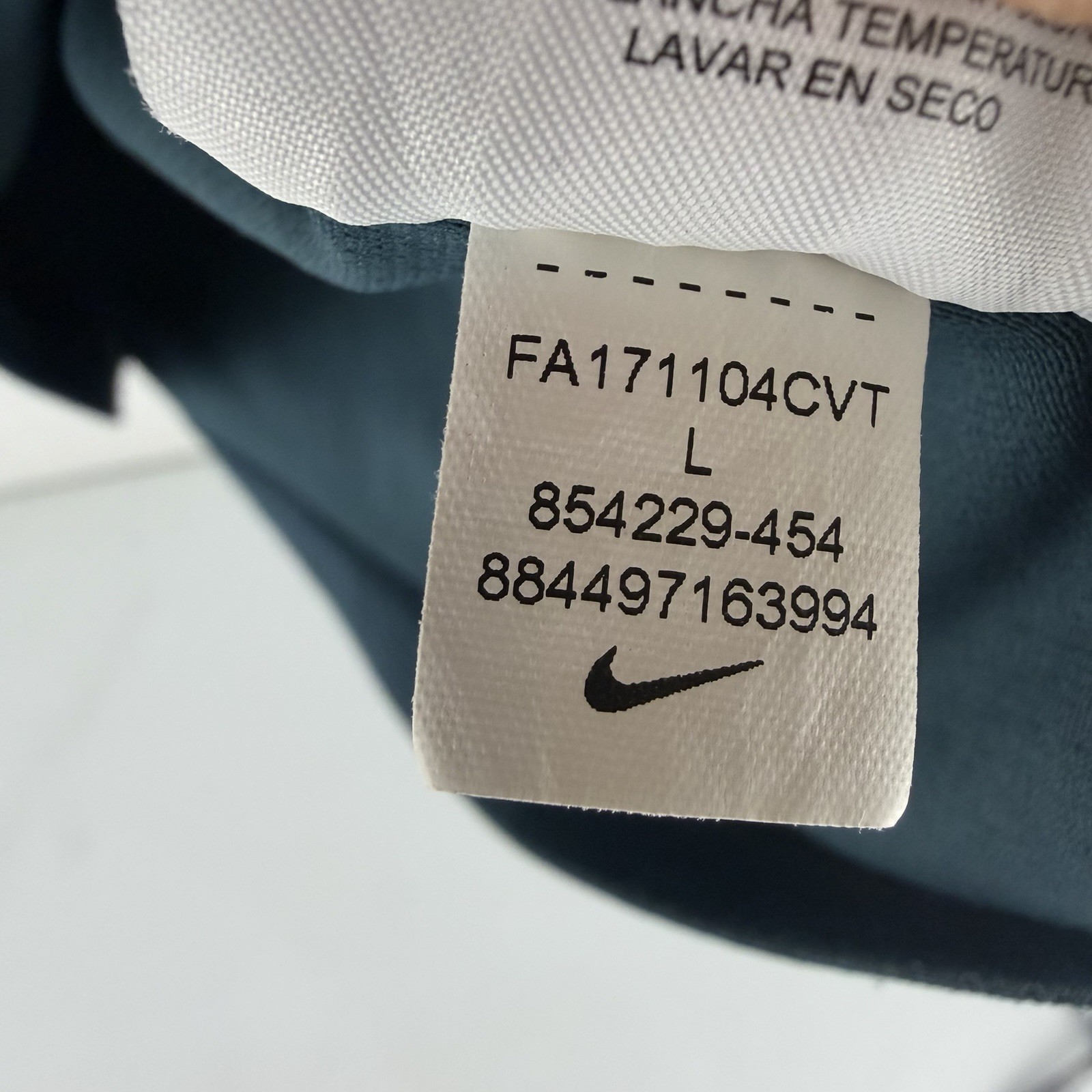 Nike Golf Aeroreact Shirt Mens Large Blue Blade Collar 854229-454 Trump National gallery