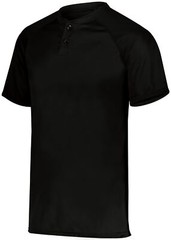 Augusta sportswear Men’s Attain Wicking Two-Button Baseball Jersey – 1565
