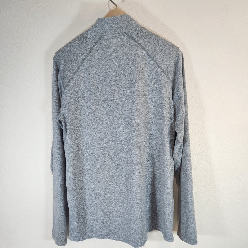 Marucci Men’s 1/4 Zip Pullover Gray Stretch Streetwear Travel Ready Medium gallery