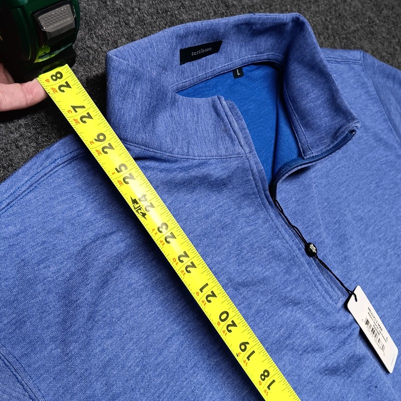 Turtleson wallace quarter-zip pullover marine large NWT original packaging gallery