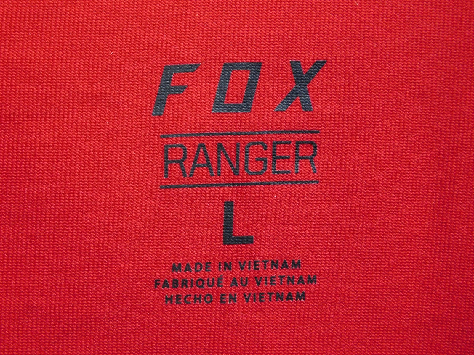 Fox Head Shirt Mens L Red Jersey Ranger Cycling Moisture Wicking Quick Dry gallery