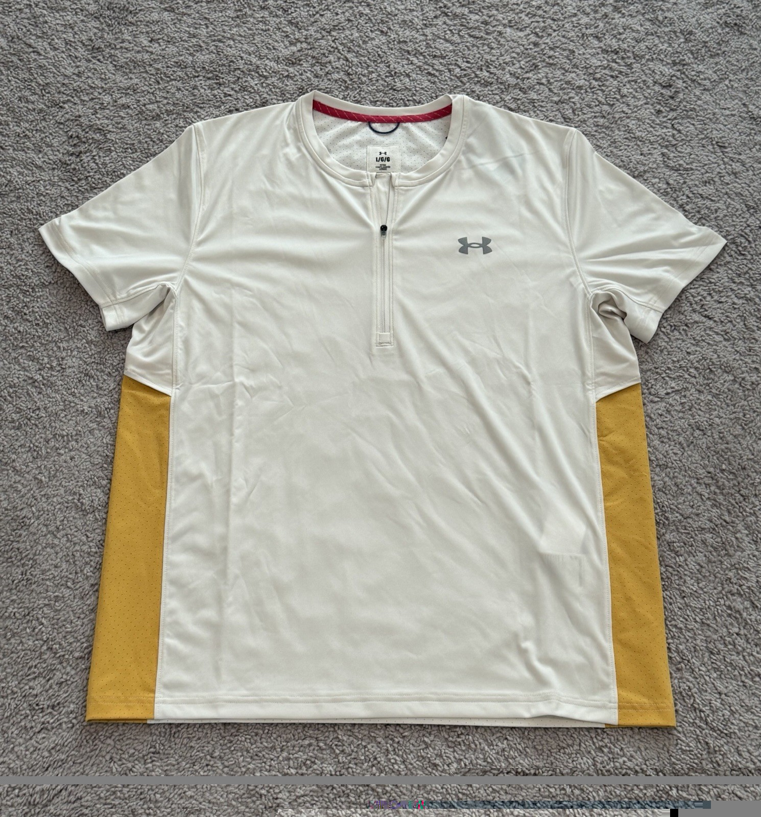 Under Armour Trail Run Zip Short Sleeve, Sample (1389808-279) Men’s Large. gallery