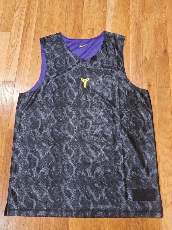Nike Kobe Bryant Dri-fit Reversible Basketball Jersey Mens Size Small FZ0934-010 gallery