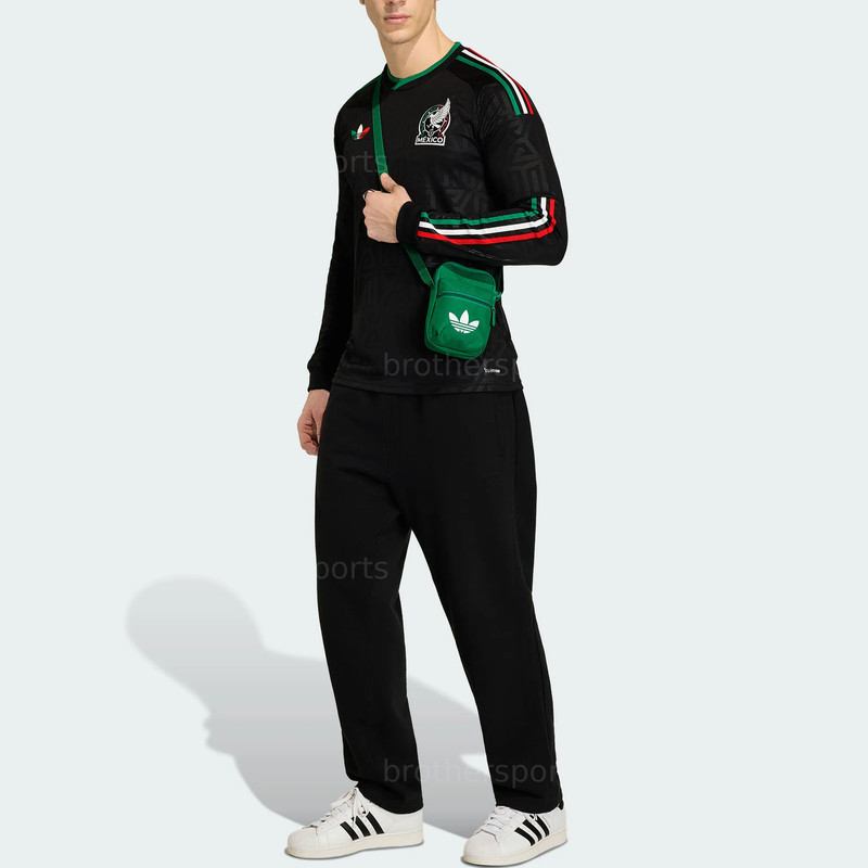 Adidas Originals MEXICO 26 THIRD LONG SLEEVE JERSEY Soccer Jersey Men's KA3988 gallery