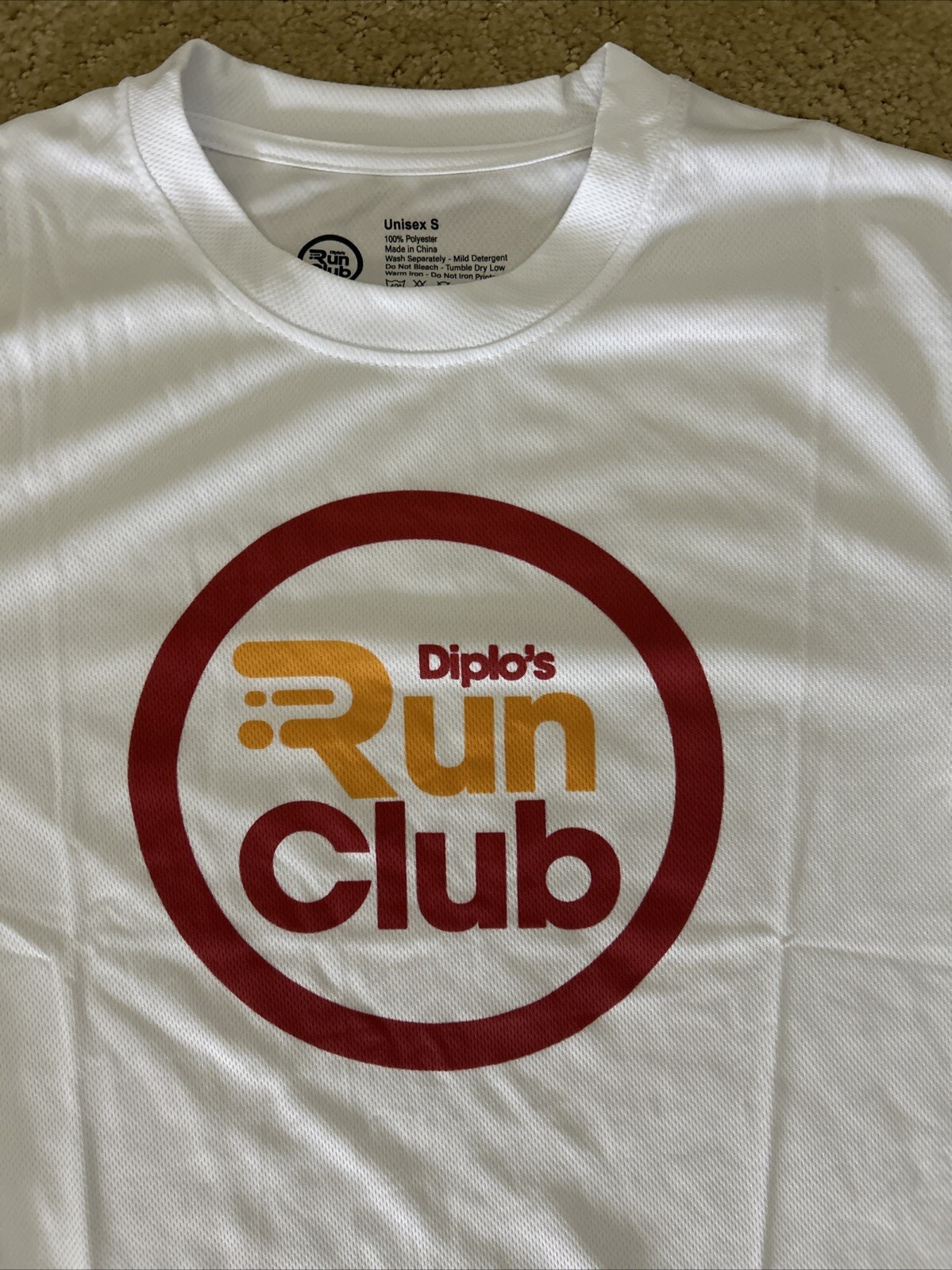 Diplo's Run Club Unisex Small Moisture Wicking Running Shirt NWOT gallery