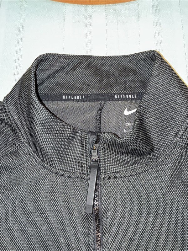 Nike Dri-FIT Vapor 1/4-Zip Golf Pullover Top CU9828-010 Men’s Size L Large L/S gallery