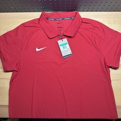 Nike Court Dri-Fit Adv Slam Tennis Polo 1/4 Zip Red HQ0792-687 Men’s Size XL