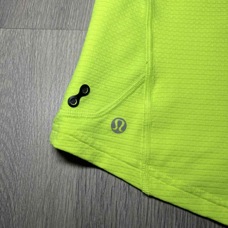 Lululemon Mens XL Metal Vent Tech Stretch Performance Running High Visibility gallery