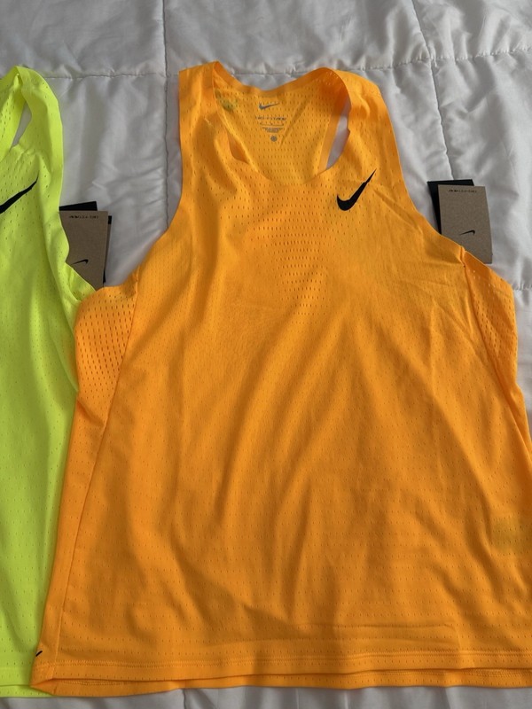 Nike AeroSwift Men's Dri-FIT ADV FN4231-845 / 702 Medium Yellow Orange gallery