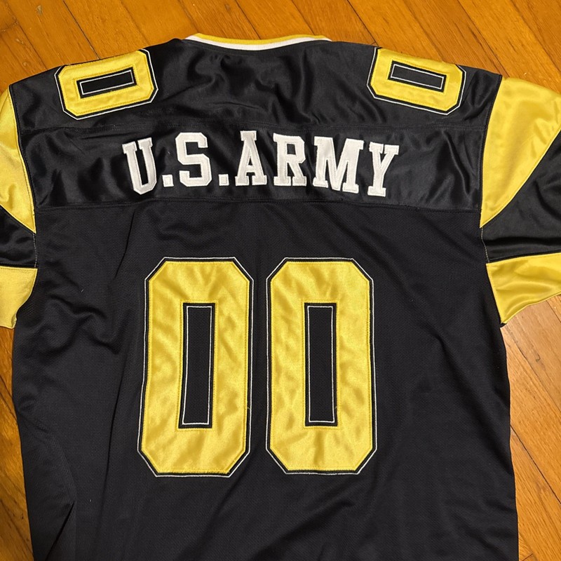 Battlefield Collection Army Strong Football Jersey USA Large Black #75 gallery