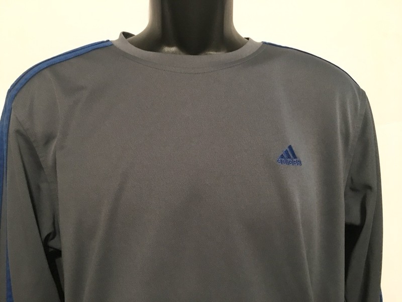 ADIDAS ( ACTIVE 360 ) Men's Long Sleeve Athletic Shirt, Gray - M, EUC gallery