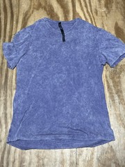 Lululemon Year Basic Tee Cloudy Wash True Blue Men Large Blue @H5