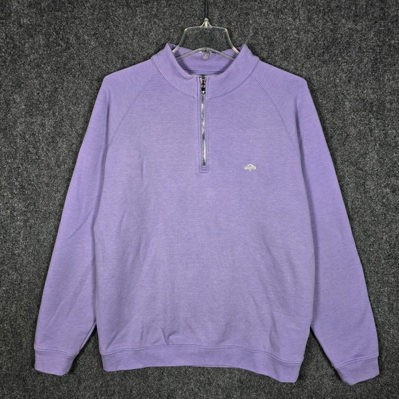 Holderness & Bourne Quarter Zip Mens XL Tailored Fit Performance Stretch Golf gallery