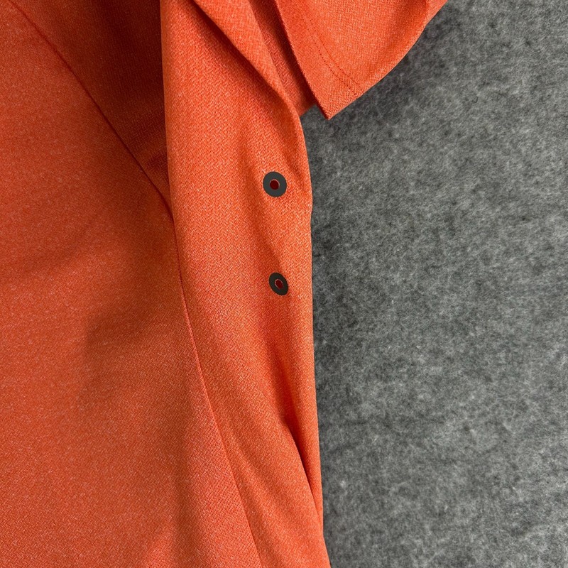 Lululemon Better Everyday Shirt Mens Orange Moisture Wicking Activewear Slit Hem gallery