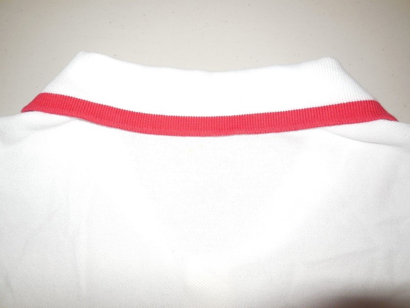 Nike USA Baseball Polo Shirt Team Olympics White Cotton Athletic Men's Large L gallery
