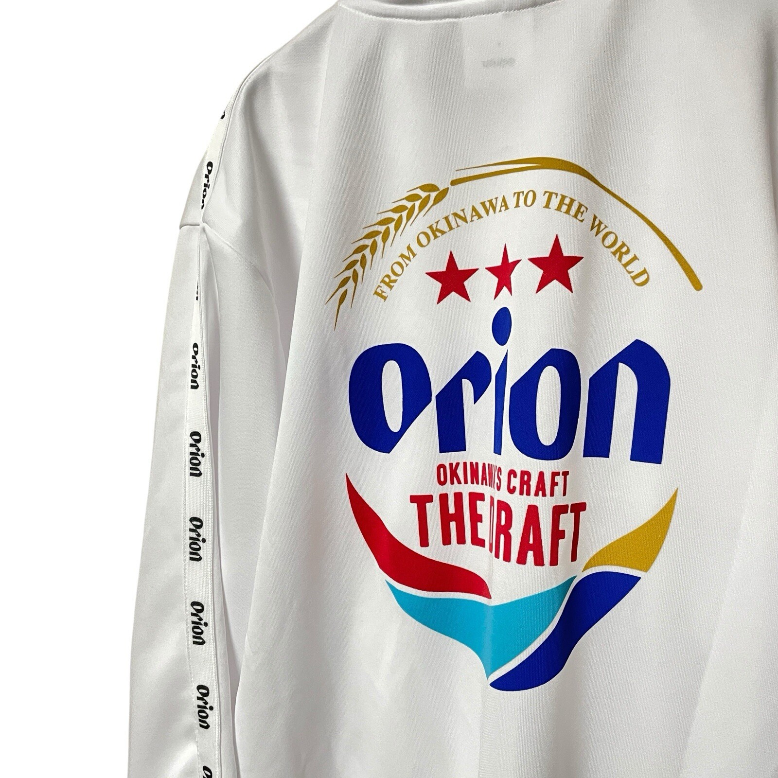 Orion Beer Track Jacket Zip-Up Japan Exclusive Brewery Sportswear LL size gallery