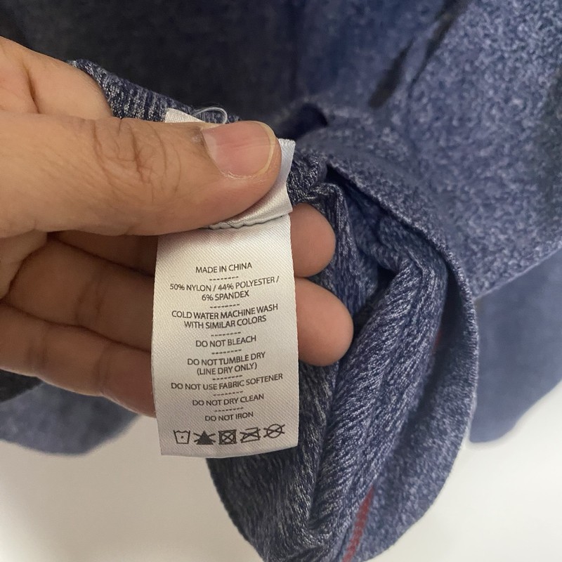 Rhone Reign Shirt Men’s Blue Performance Stretch Long Sleeve Size XL. gallery