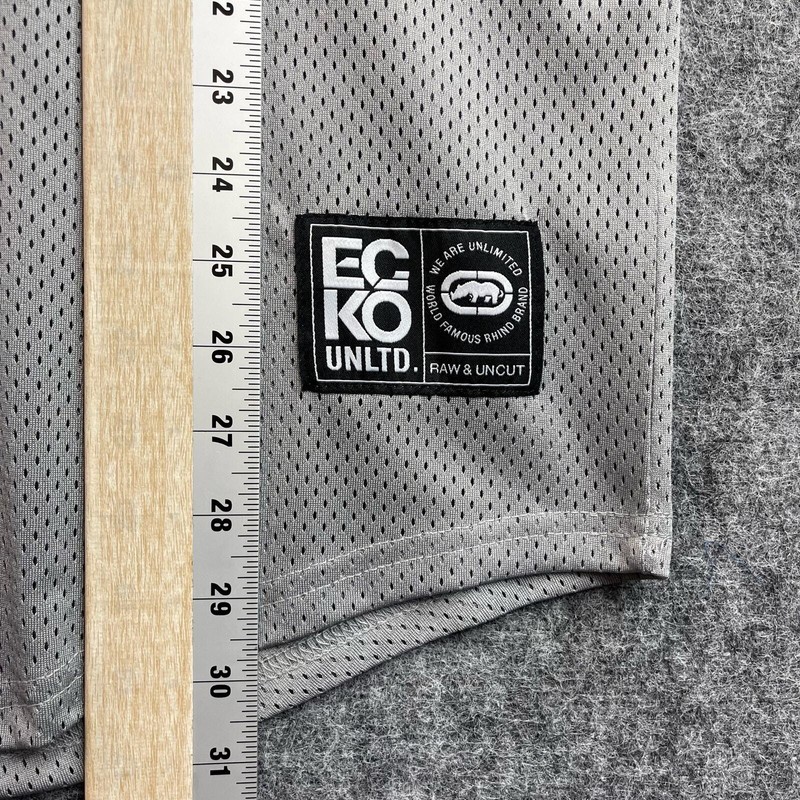 ECKO UNLTD. Mens Activewear Shirt Size XL Gray Black Grey Marled gallery