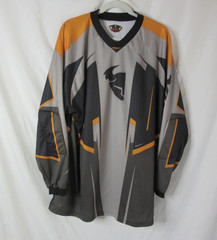Thor Racing Motocross Jersey Phase 0 Series #2006 Gray Orange Adult Size XXL