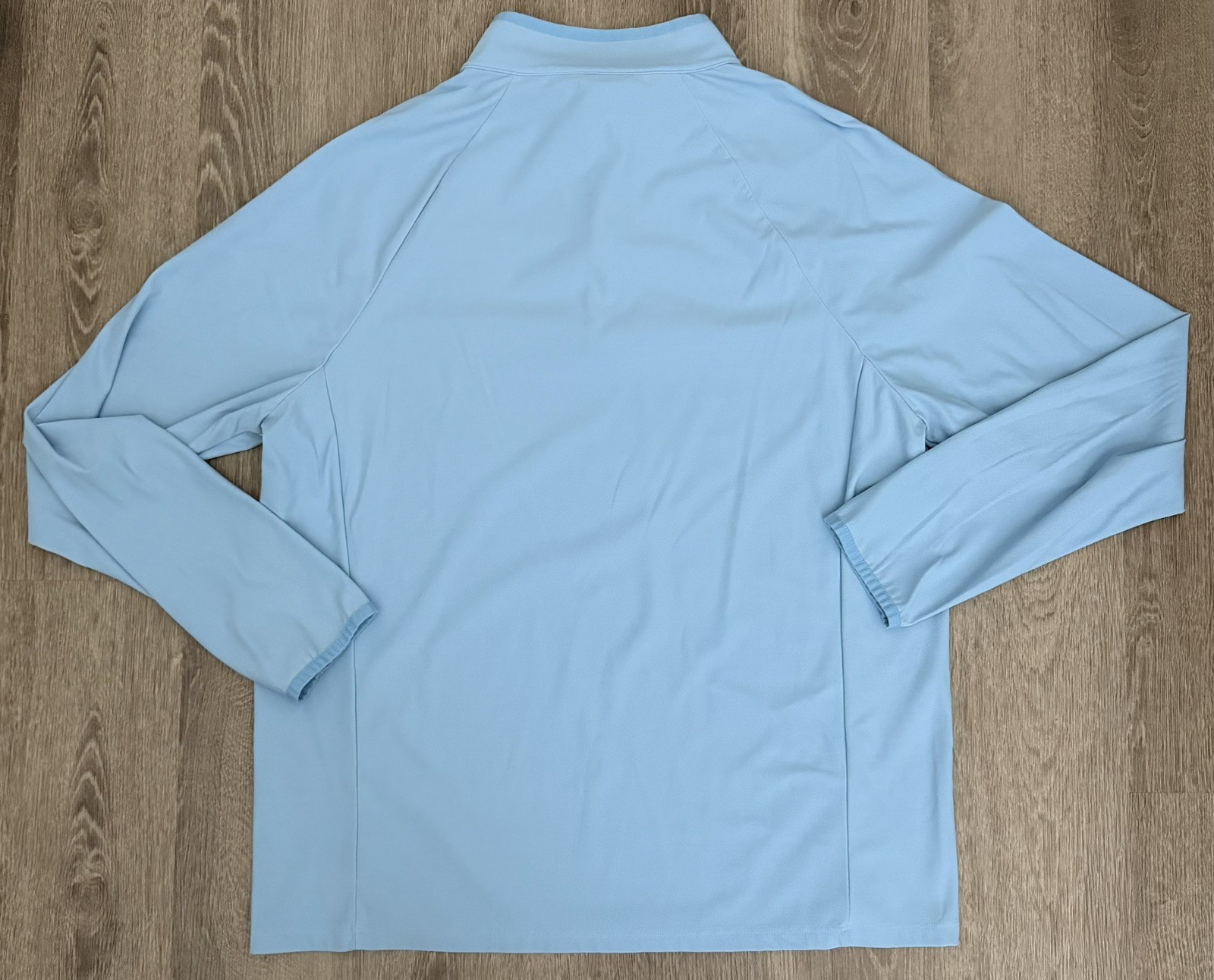 Ben Sherman Men's Quarter Zip Active Stretch Sport Blue, Large NWOT gallery