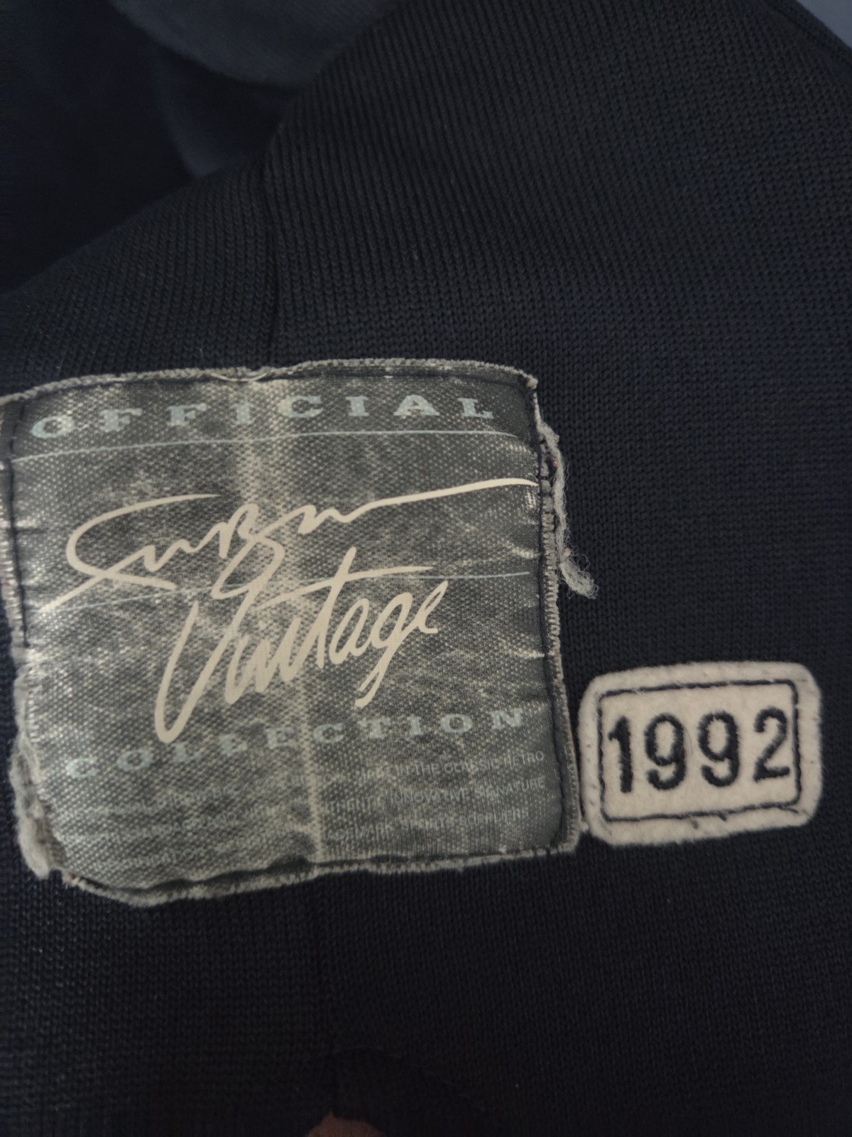 FUBU Vintage Collection 05 Jersey Men Size XL 1992 Hip Hop Long Sleeve Blue gallery