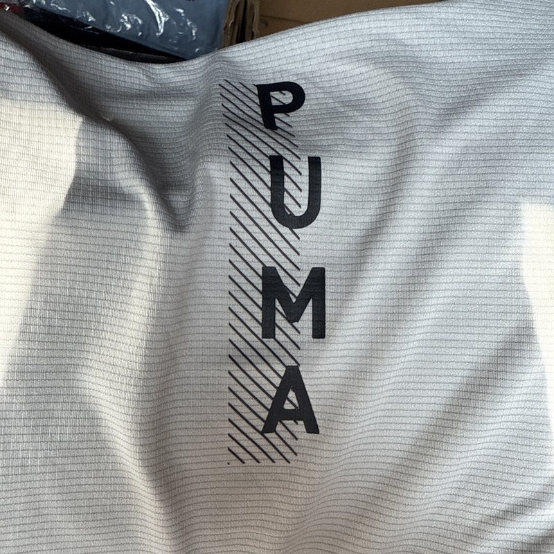 PUMA Men's Performance Cat Training T-Shirt Size L Color Gray gallery