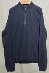 Johnnie-O #JMKO1460 Men’s Sully 1/4 Zip Pullover – Helios Blue – Sz XL*