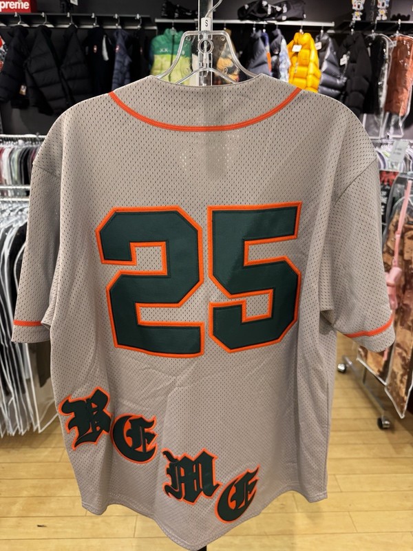 Supreme Old English Baseball Jersey Size Small gallery