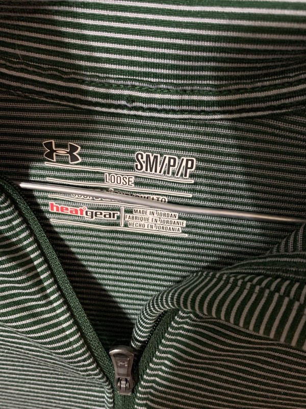 Under Armour Tech Stripe 1/4 Zip Pullover – Forest Green – Size Small gallery
