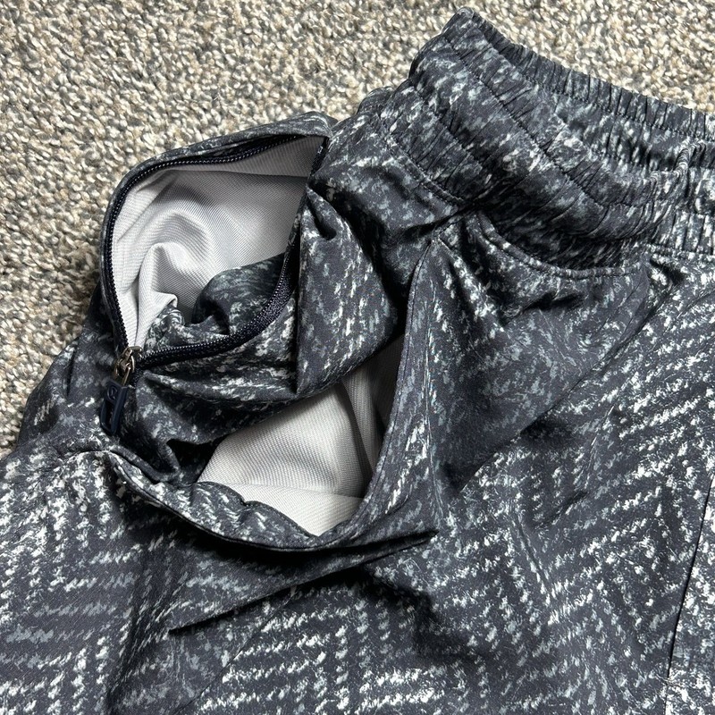 Lululemon Pace Breaker Short Men Medium 9” Lined Bleached Herringbone LM7AAYS gallery