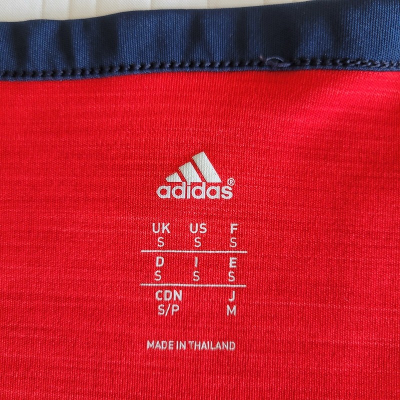 Adidas 3 Stripes Basketball Heathered Red Tank-Top Size Small gallery