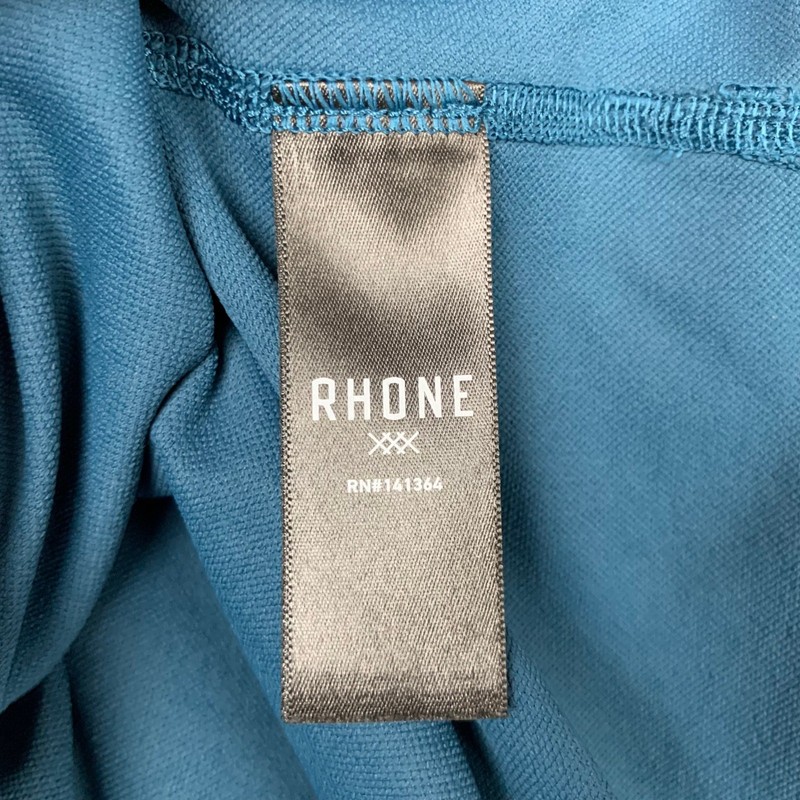 Rhone Session 1/4 Zip Pullover Shirt Teal Performance Long Sleeve Men's XXL 2XL gallery