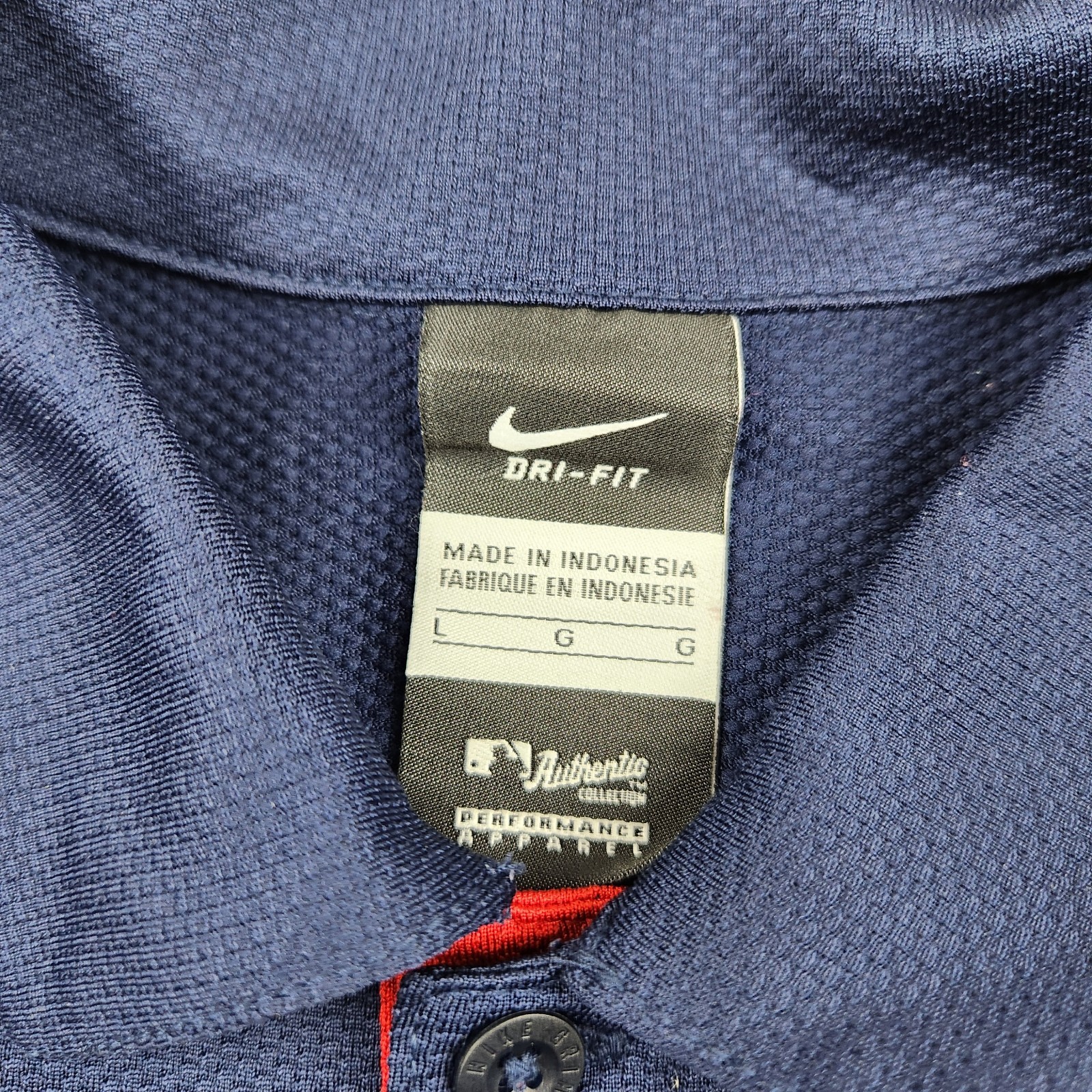 Minnesota Twins Baseball Nike Golf Dri-Fit Polo Shirt Mens Large Short Sleeve gallery