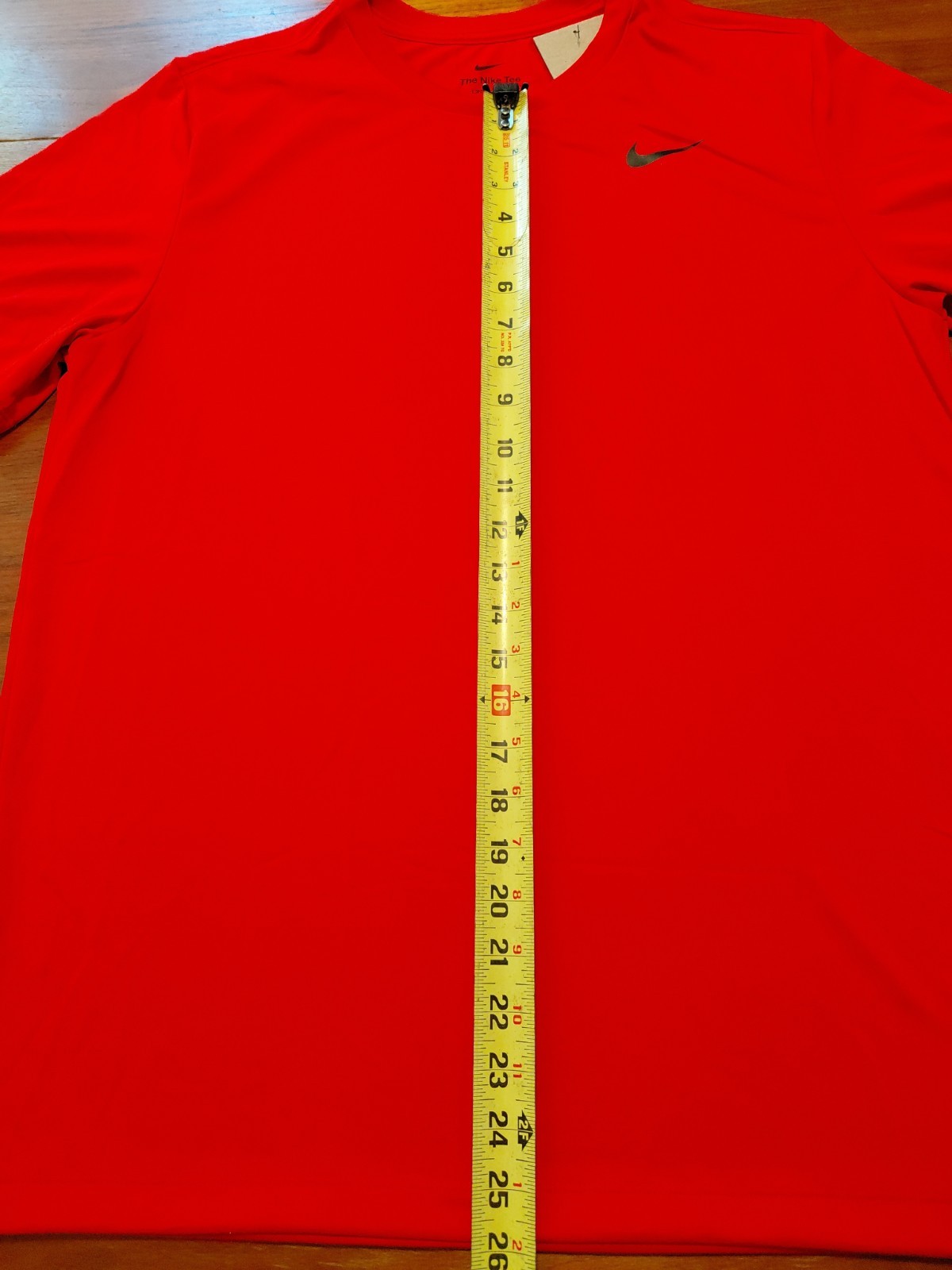 Nike Dri Fit Mens Training Shirt Red DX0989-657 Size Large gallery