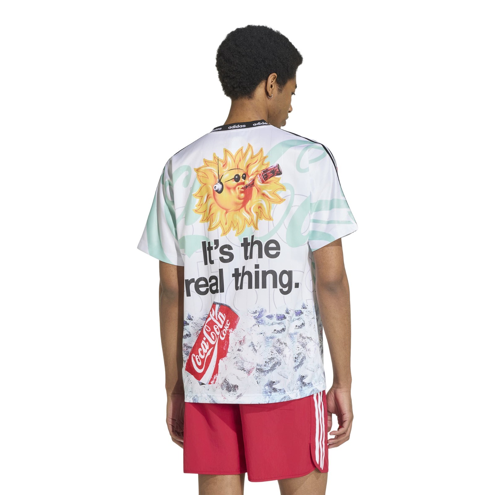 Adidas Originals x Coca Cola Men's Classic Sport Mash-Up Jersey KY2106 gallery