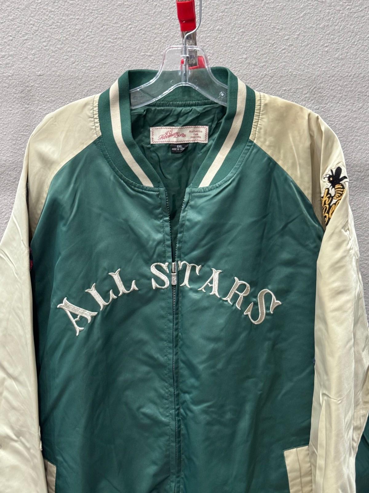 JC Freeman & Sons Retro Baseball All Star Zip JACKET 6XL XXXXXXL gallery