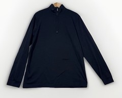 Bogner First Layer 1/4 Zip Pullover Mens Medium Black Ski Performance