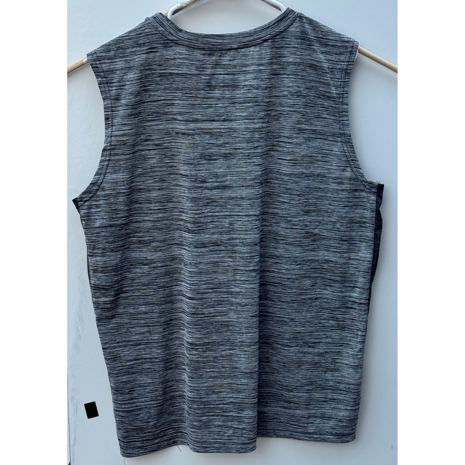 Essential Elements Mens XL Gray Space Dye Performance Muscle Tank E5105A-XL gallery