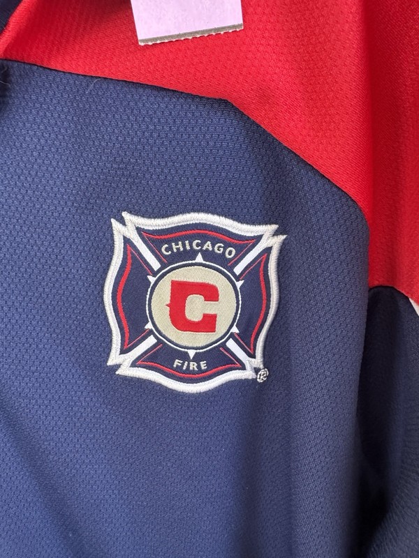 Adidas Rare CHICAGO FIRE Hoody jersey Track Sweat shirt Jacket Top 2XL V gallery