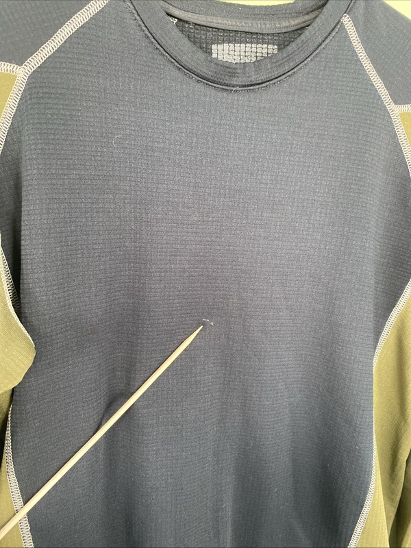 Cabelas Shirt Mens Large ECWCS Polartec Base Layer Thermal Waffle Hunting gallery