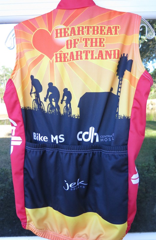 Jek Sports USA 2009 Tour De Farms Heartland 1/2 Zip Bike Cycling Jersey Medium gallery
