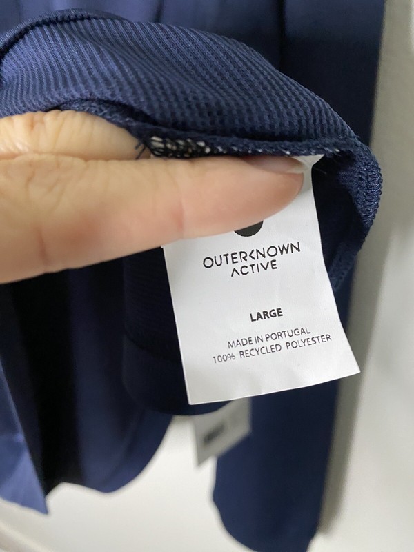 OUTERKNOWN Active Vitality Half Zip Moisture Wicking Pullover Golf Men Size Larg gallery