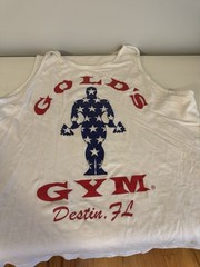 Golds Red White Blue Tank Large Men’s